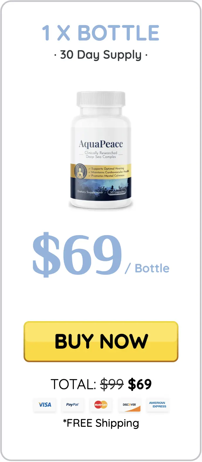 Aqua Peace 1 Bottle